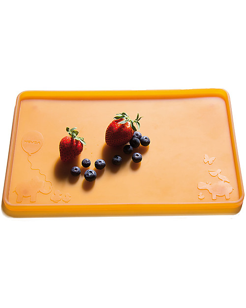 Hevea Natural Rubber Table Mat, 35 x 22 cm - 100% safe and non-toxic! Meal Sets