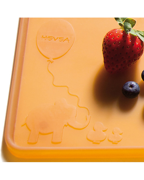 Hevea Natural Rubber Table Mat, 35 x 22 cm - 100% safe and non-toxic! Meal Sets
