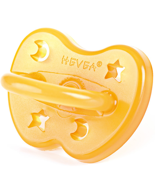 Hevea Natural Star & Moon Pacifier/Soother (0-3 months) Dummies & Soothers