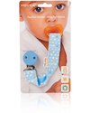 Hevea Organic Cotton Pacifier/Teether Holder - Sky Blue Dummies & Soothers