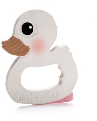 Hevea Set Kawan Combo - Duck and Teether - Natural Rubber! Bath Toys