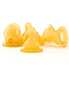 Hevea Set of 2 Teats - Slow - 0+ months Baby Bottles Accessories