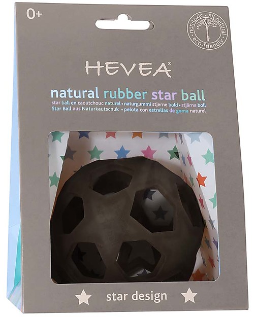HEVEA Star ball Charcoal black 