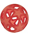 Hevea Star Ball - Red - Natural Rubber Star Ball - Non-Toxic! Teethers