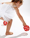 Hevea Star Ball - Red - Natural Rubber Star Ball - Non-Toxic! Teethers
