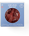 Hevea Star Ball - Red - Natural Rubber Star Ball - Non-Toxic! Teethers