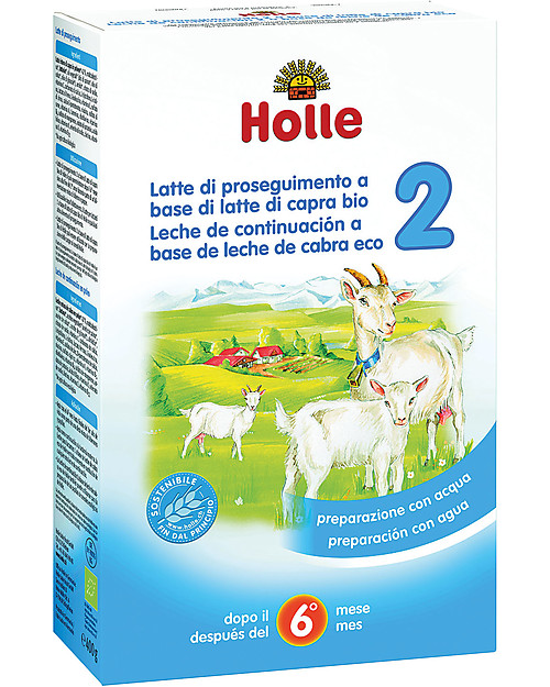 Holle Organic Infant Goat Milk Formula 2 - From 6 to 10 months approx. Organic Formula Milk