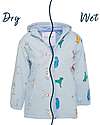 Holly & Beau Color Changing Waterproof Jacket - Dalmatian - Extra Soft and Breathable Waterproof