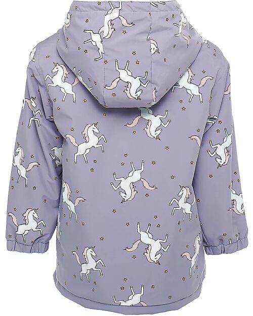 Holly & Beau Color Changing Waterproof Jacket - Unicorn - Extra Soft and Breathable Waterproof