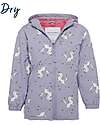 Holly & Beau Color Changing Waterproof Jacket - Unicorn - Extra Soft and Breathable Waterproof