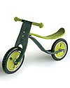 Hoppop Motta, Lime - Wooden Walker - Fun and Comfortable! Balance Bikes