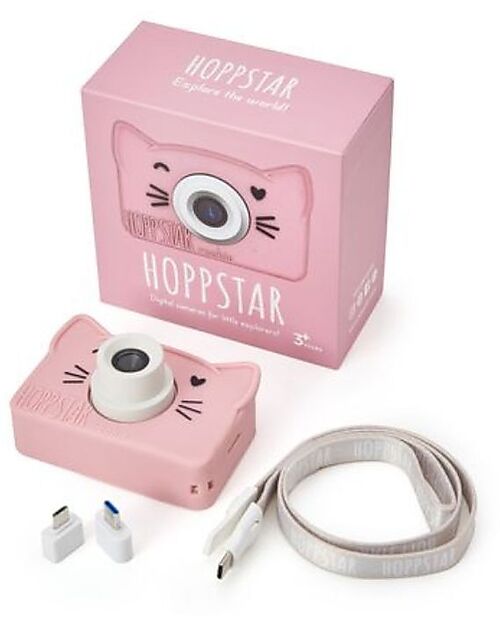 Hoppstar Rookie Camera - Blush - 30MP - from 3 Years Old! Cameras
