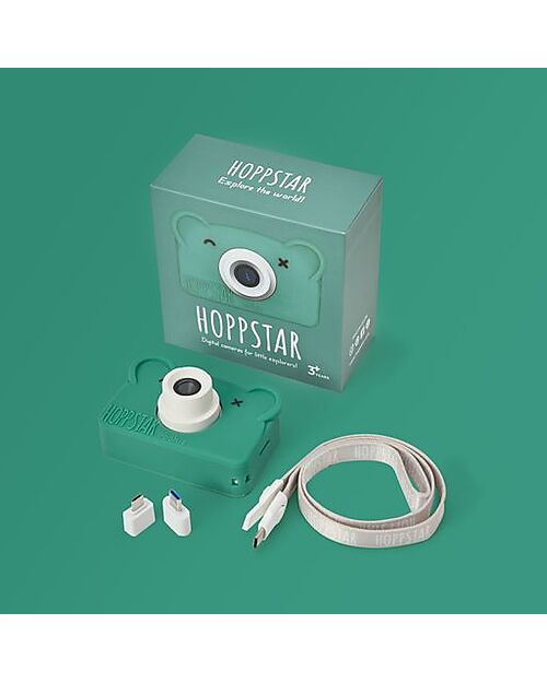 Hoppstar Rookie Camera - Moss - 30MP - from 3 Years Old! Cameras