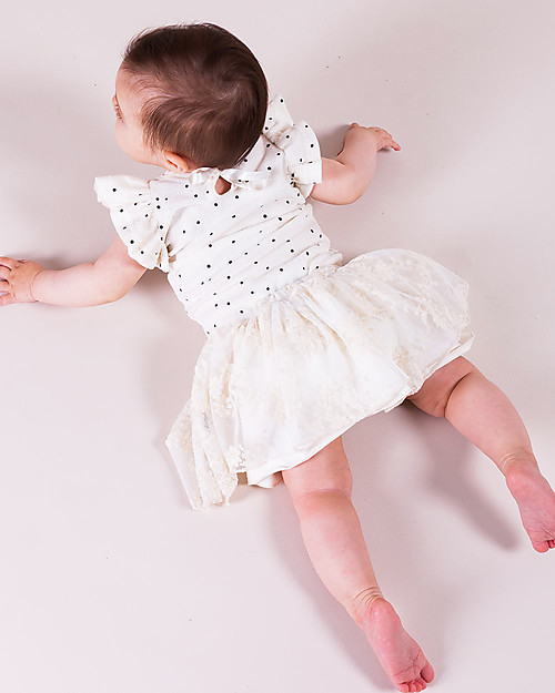 House of Jamie Lace Skirt - Cream - Cotone bio Skirts