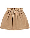 House of Jamie Paperbag Skirt - Biscuit - Cotton Velvet Skirts