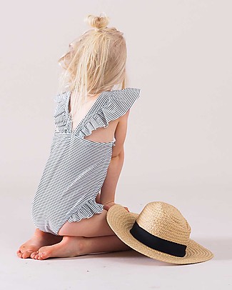 House of Jamie Ruffled Swimsuit - Little Stripes Swimsuits