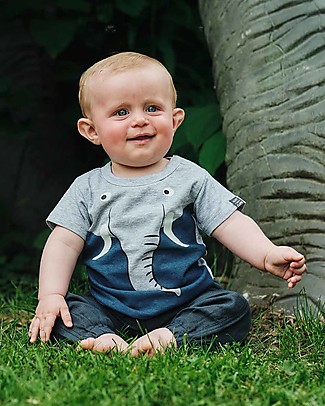 Hust&Claire Anker Short Sleeved T-shirt - Pearl Grey T-Shirts And Vests