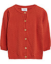 Hust&Claire Cammi Cardigan - Spicy Red - 100% organic cotton Cardigans