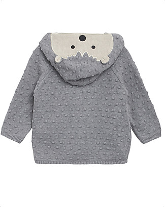 Hust&Claire Cookie Cardigan - Grey - 100% organic Cotton Cardigans