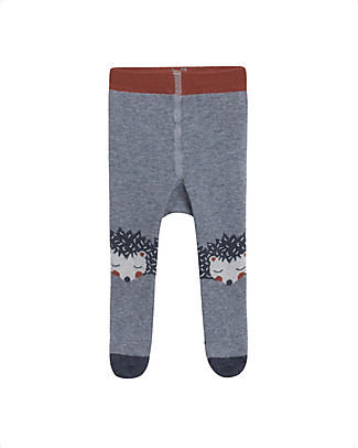 Hust&Claire Frankie Stocking - Grey Melange Cotton Trousers