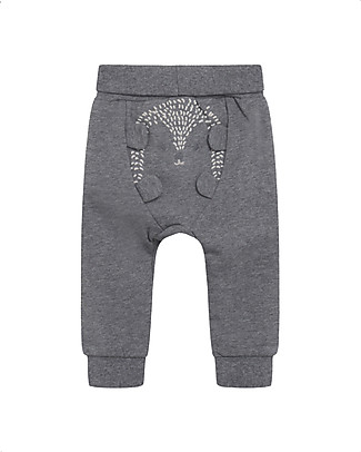 Hust&Claire Gail Jogging Trousers - Grey - Organic Cotton Trousers