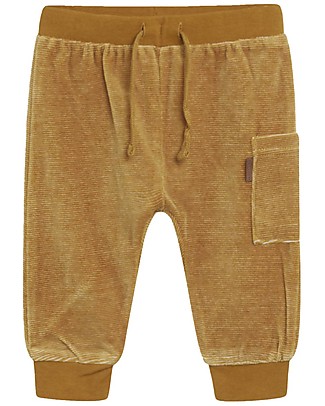 Hust&Claire Gerti Jogging Trousers - Ochre - Stretchy cotton Trousers
