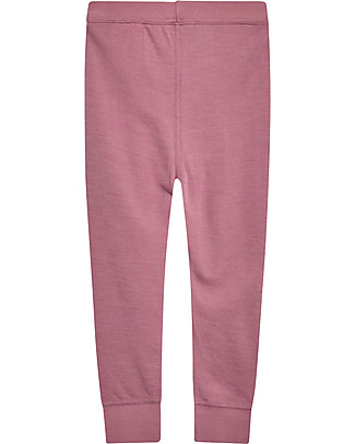 Hust&Claire Laso Leggings, Misty Rose - Wool and Viscose-Bamboo Blend Leggings