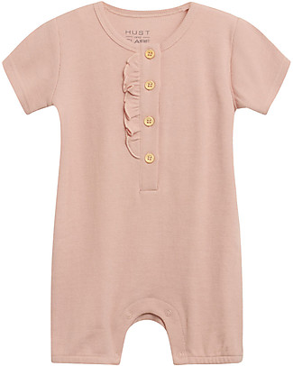 Hust&Claire Maddin Jumpsuit - Rose Smoke Short Rompers