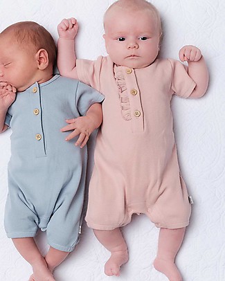 Hust&Claire Maddin Jumpsuit - Rose Smoke Short Rompers