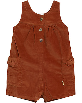 Hust&Claire Mandy Jumpsuit - Rusty Short Rompers