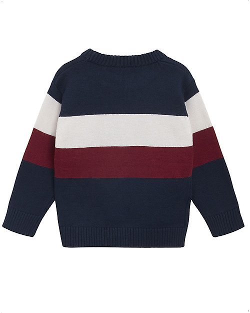 Hust&Claire Pullover Paw - Navy - Organic Cotton Jumpers