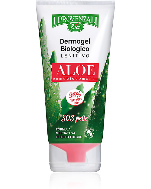 I Provenzali Dermogel Biologico Lenitivo with Aloe, 150 ml - Organic soothing gel for all family! Shampoos And Bath Wash