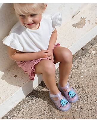 Igor Velcro Sandals - Octopus - Light Blue - Flexible and Resistant - Made in Spain Sandals