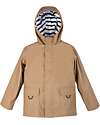 Igor Waterproof Coat Euri - Taupe - With Zipper and Velcro Fastening Strap Waterproof