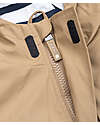 Igor Waterproof Coat Euri - Taupe - With Zipper and Velcro Fastening Strap Waterproof