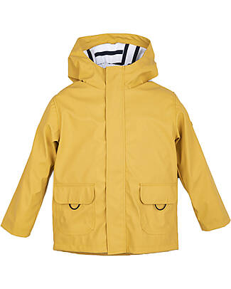 Jacket with hot sale yellow strap