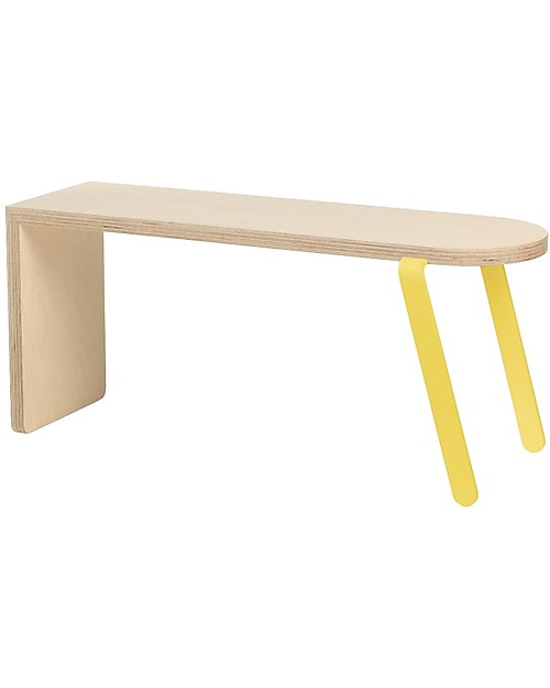 In2Wood Bench - Yellow - 85 x 26 cm Bench