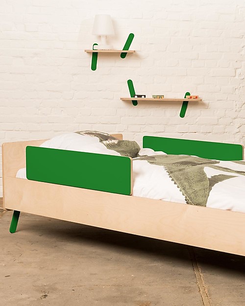 In2Wood Wooden Shelf - Green - 60 x 15 x 1,5 cm - Useful and Original! Shelves