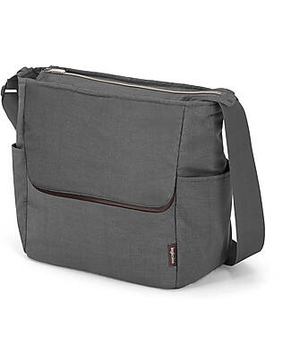 Inglesina Aptica Day Bag - Velvet Grey - Essential for Parents Always on the Move Organize and Bags