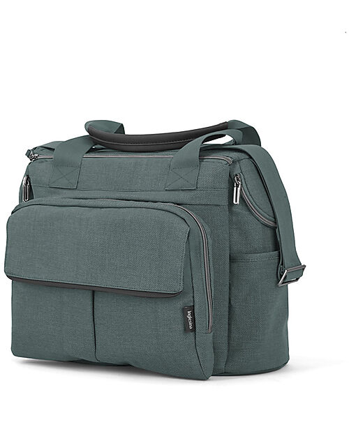 Inglesina Aptica Dual Bag - Emerald Green - Spacious Resistant and Multifunctional Organize and Bags
