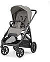 Inglesina Aptica Stroller - Litio Black - Platinum Grey Pushchairs