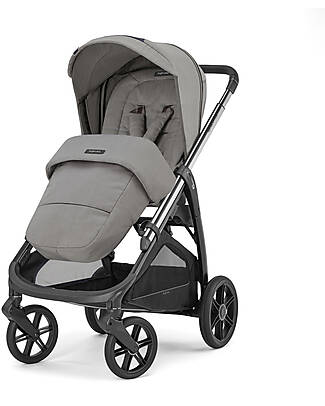 Inglesina Aptica Stroller - Litio Black - Platinum Grey Pushchairs