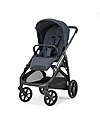 Inglesina Aptica Stroller - Litio Black - Resort Blue Pushchairs