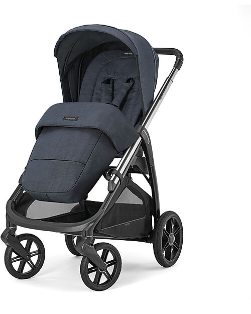 Inglesina Aptica Stroller - Litio Black - Resort Blue Pushchairs