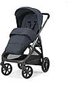 Inglesina Aptica Stroller - Litio Black - Resort Blue Pushchairs