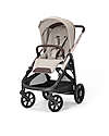 Inglesina Aptica Stroller - Palladio Black - Pashmina Beige Pushchairs