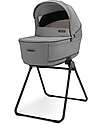 Inglesina Aptica System Duo - Crystal Grey - All Season Seat + Open Up Cot Pushchairs