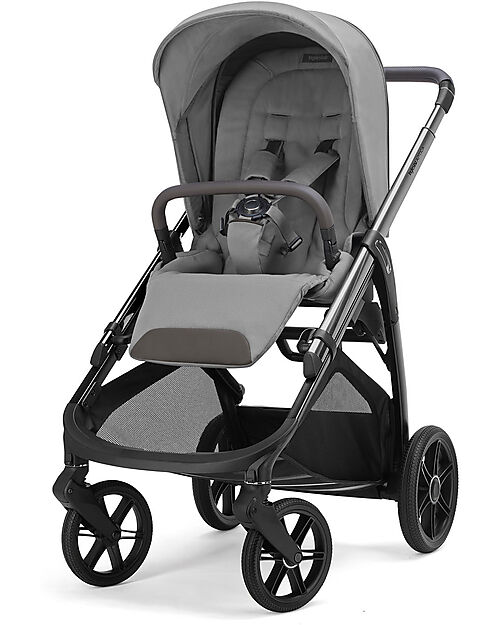 Inglesina Aptica System Duo - Crystal Grey - All Season Seat + Open Up Cot Pushchairs