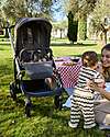 Inglesina Aptica System Duo - Crystal Grey - All Season Seat + Open Up Cot Pushchairs