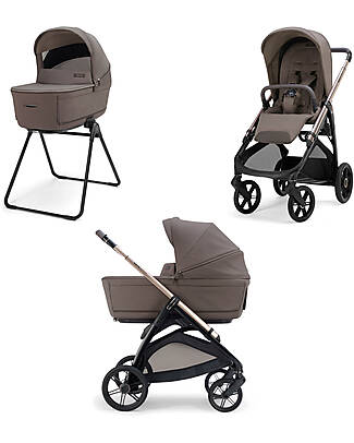 Inglesina Aptica System Duo Essence Mokka + Palladio Frame Trio and Duo Strollers